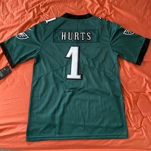 NFL Jersey Philadelphia Eagles Jalen Hurts #1 Mens Medium